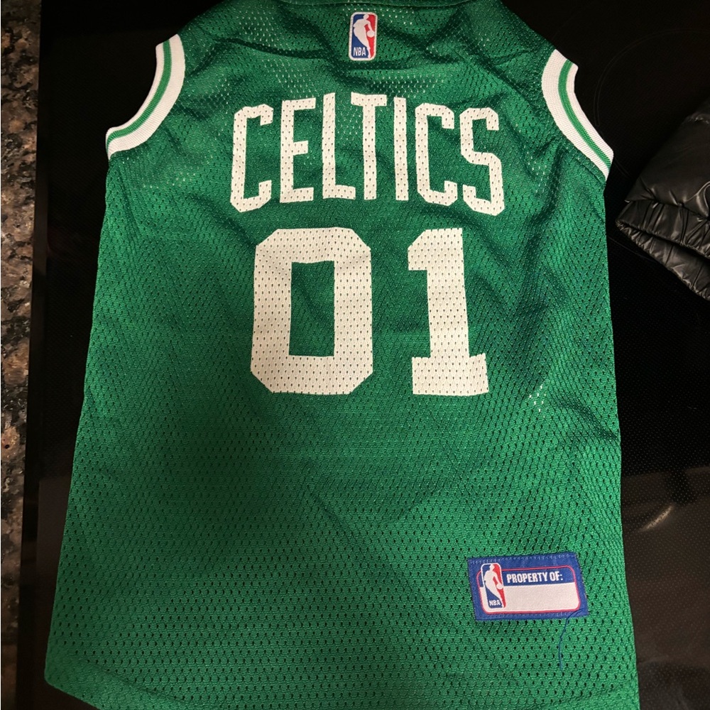 Celtics jersey for dogs